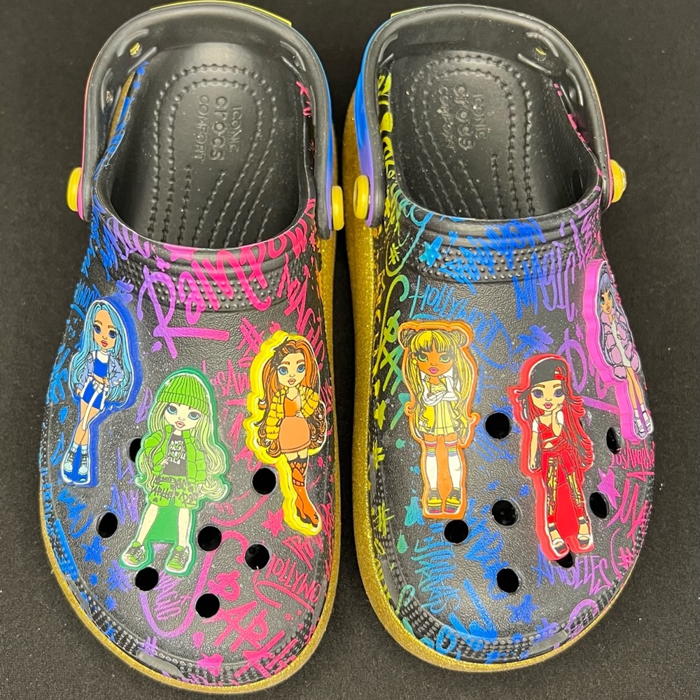 CROCS Kids rainbow high cutie
